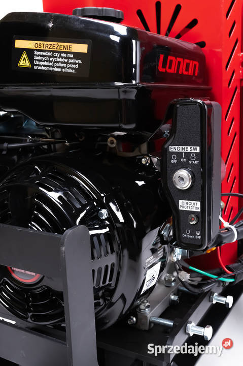 SILNIK LONCIN G420FDI Z ROZRUSZNIKIEM SPALINOWY Opalenica