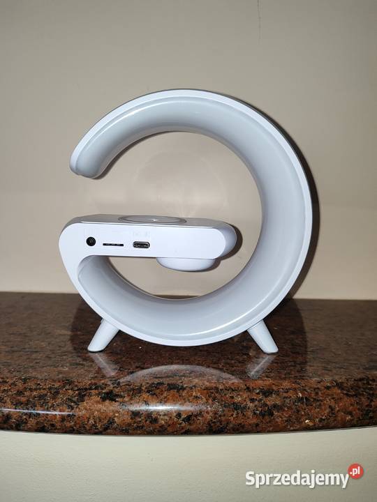 Budzik Zaokrąglony RGB z Ładowaniem Indukcyjnym Stalowa Wola