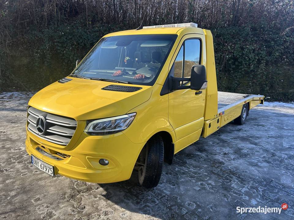 Mercedes Benz SPRINTER autolaweta pomoc drogowa kurtyny powietrzne Nysa