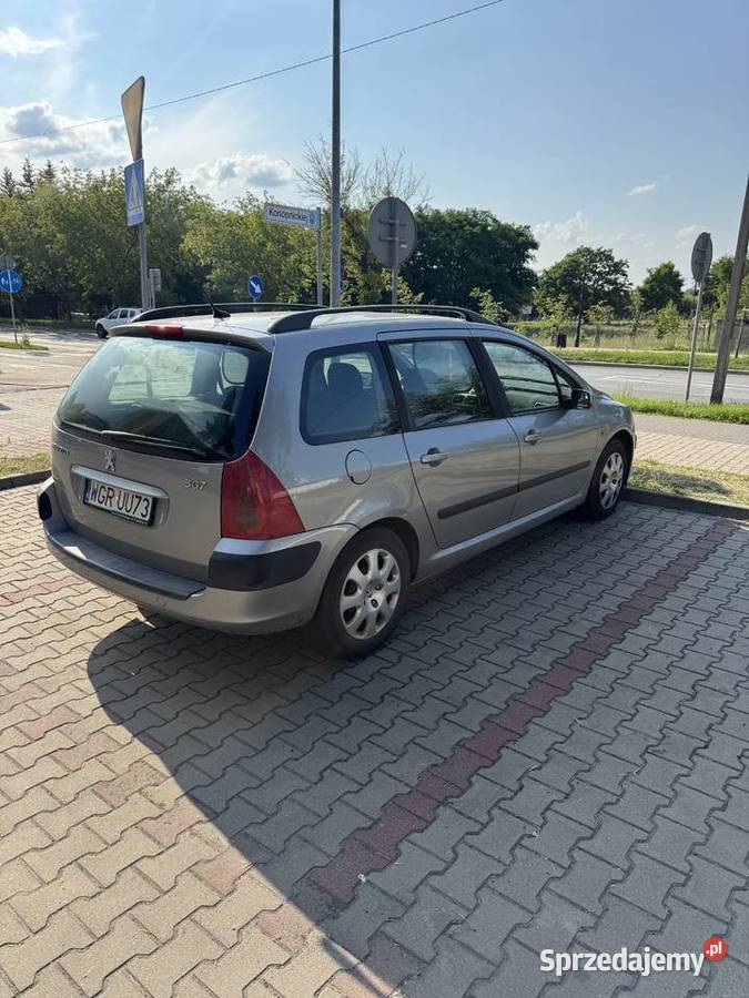 Peugeot 307SW 14 benzyna gaz 2004r Białobrzegi