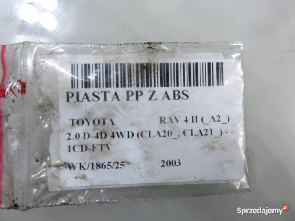 ZWROTNICA PRZEDNIA PRAWA TOYOTA RAV 4 II 20 D4D osobowe