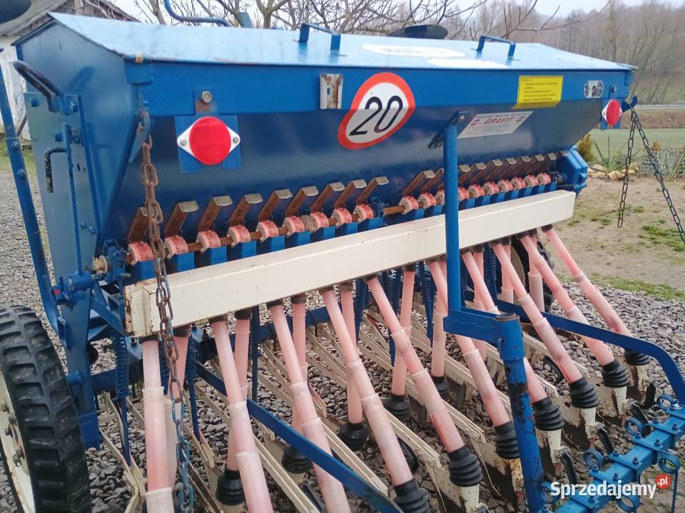 Siewnik zbożowy Rolmasz Poznaniak 6 Kutnowiak SO lubelskie Izbica