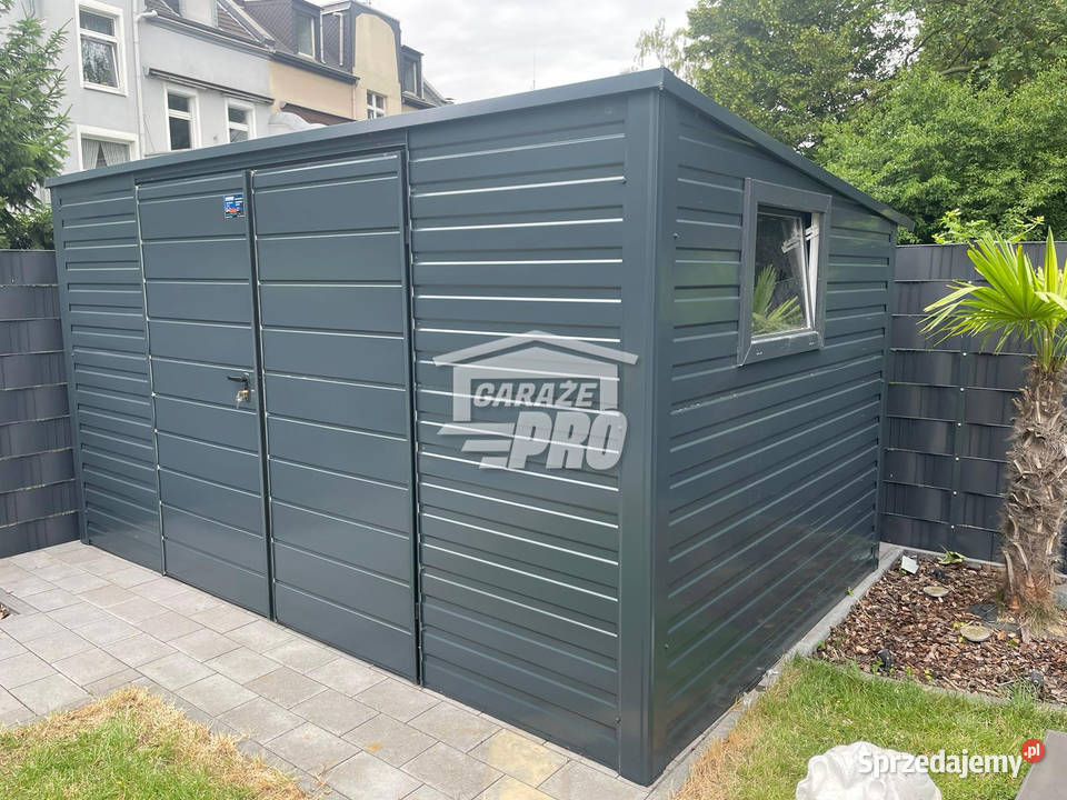 Domek odrodowy 5x3 brama dwuskrzydłowa okno Siedlce