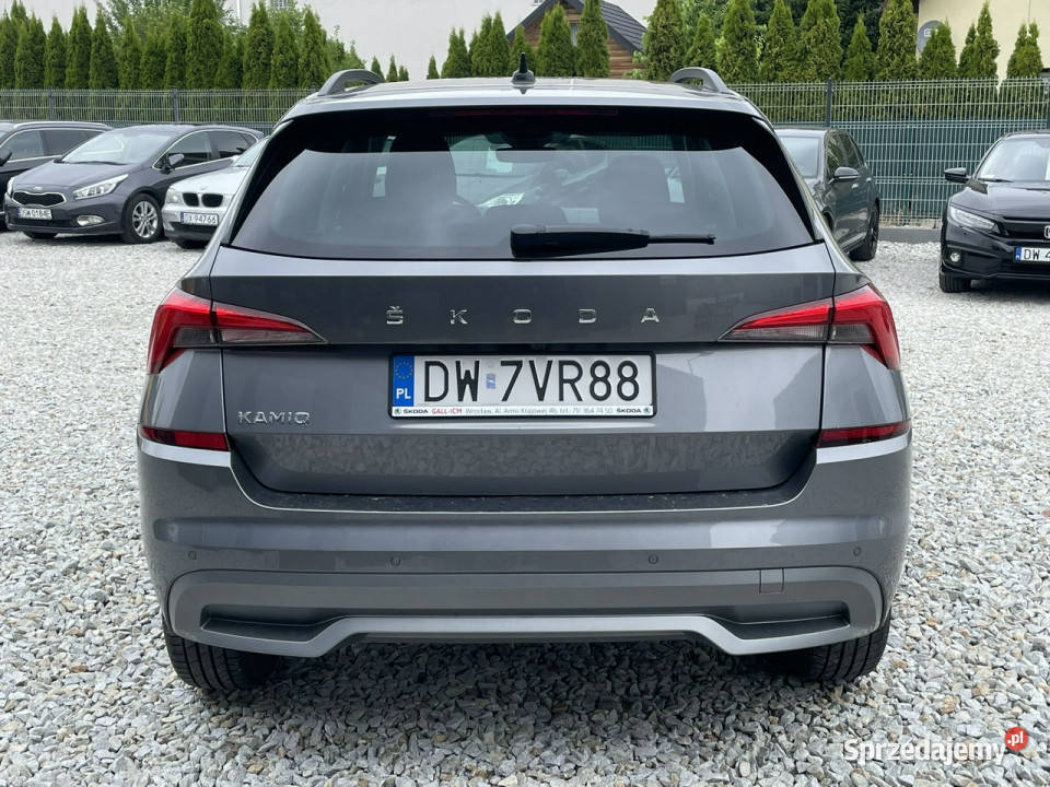 koda Kamiq 10 TSI 110 2023 FV23 Ambition krajowy wielofunkcyjna kierownica Wrocław sprzedam