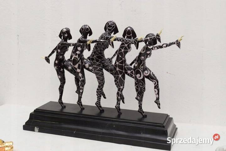 Styl Demetre Chiparus TANCERKI THE GIRLS Figura