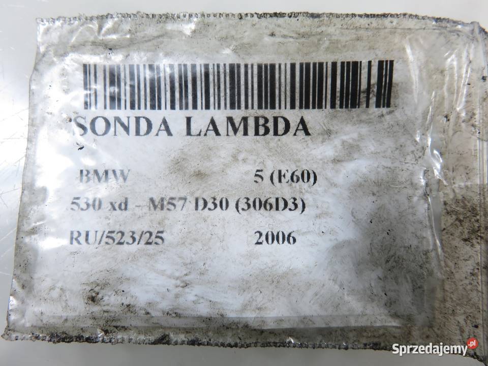 SONDA LAMBDA BMW 5 E60 530 xd 7791600 0281004018 osobowe