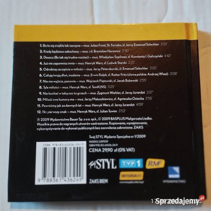 Robert Janowski Song Płyta CD