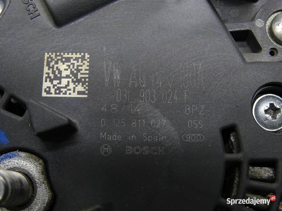 ALTERNATOR 180A 03L903024F VW PASSAT CC B7 B6