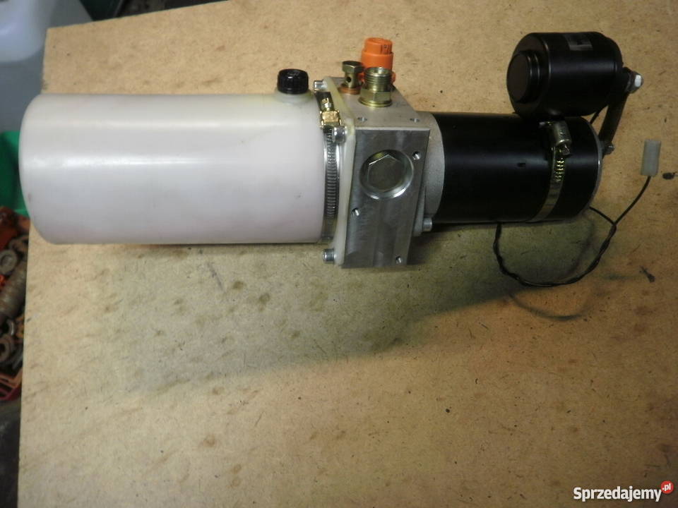 Agregat hydrauliczny silnik 12V pompa wywrot Łódź