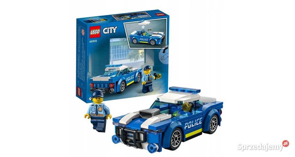 KLOCKI LEGO CITY RADIOWÓZ POLICYJNY 60312 Kamień