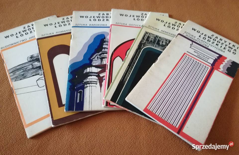 Zabytki województwa łódzkiego przewodniki Mapy i przewodniki Książki i Podręczniki Łódź