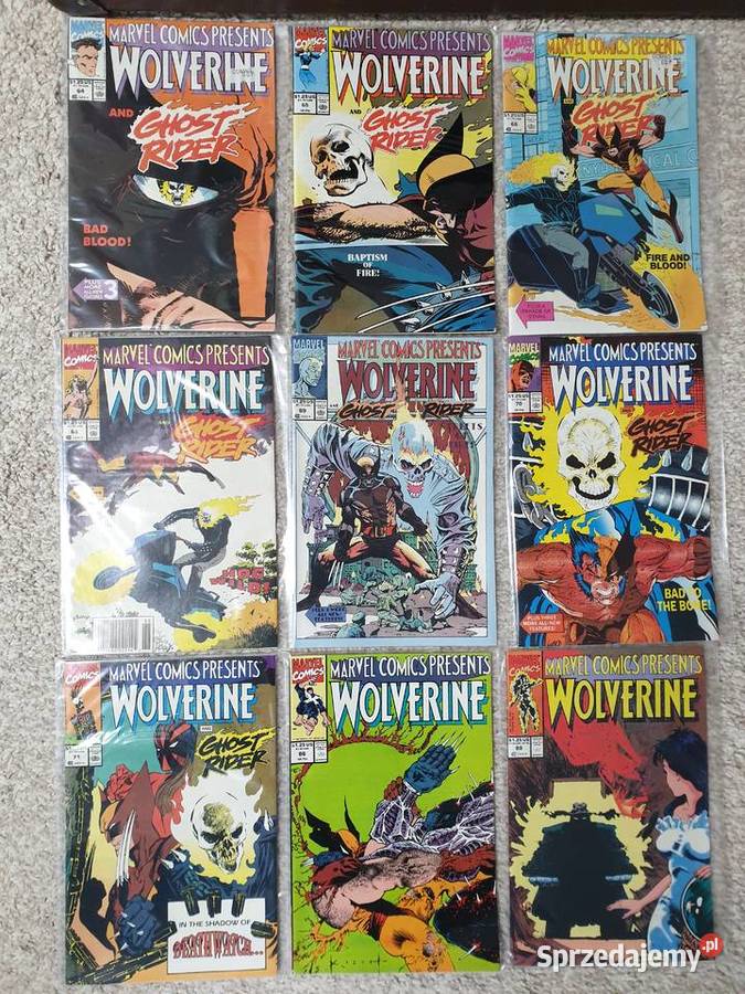 Marvel Comics Presents 28 orginalnych komiksów Gdynia sprzedam