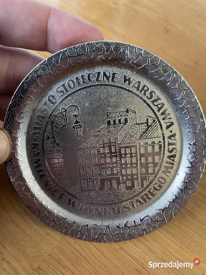 Pamiątkowe podkładki Miasto Stołeczne Warszawa Pozostałe Lidzbark Warmiński
