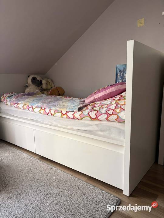 Łóżko IKEA malm 90x200 materac Łóżka Częstochowa