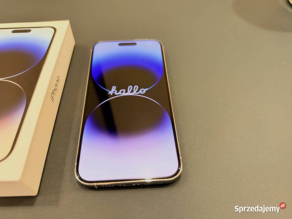 IPhone 14 Pro 128 GB Silver stan idealny karton Miszewko