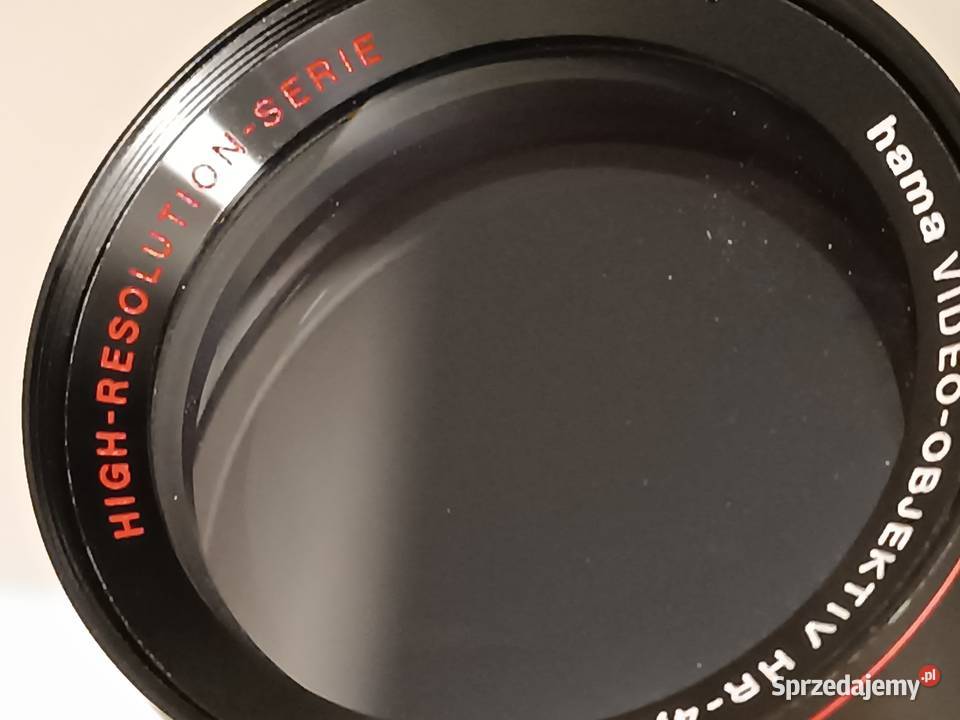 Obiektyw HAMA VIDEO LENS HR 40X Elektronika Rzeszów sprzedam