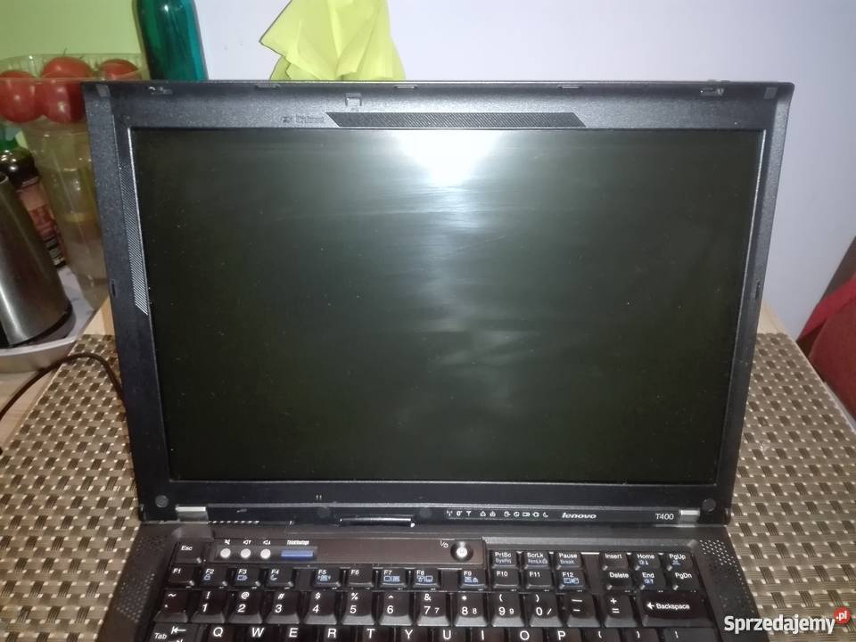 Sprzedam laptopa Lenovo T400 Core2Duo 4GB 500GB Windows 7  Rawicz
