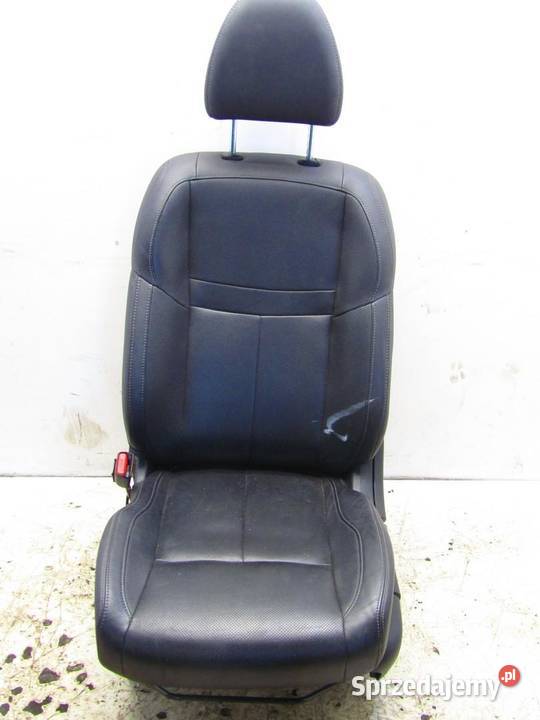 FOTEL PRZEDNI KIEROWCY LEWY PRZÓD SKÓRA NISSAN Fotele i kanapy