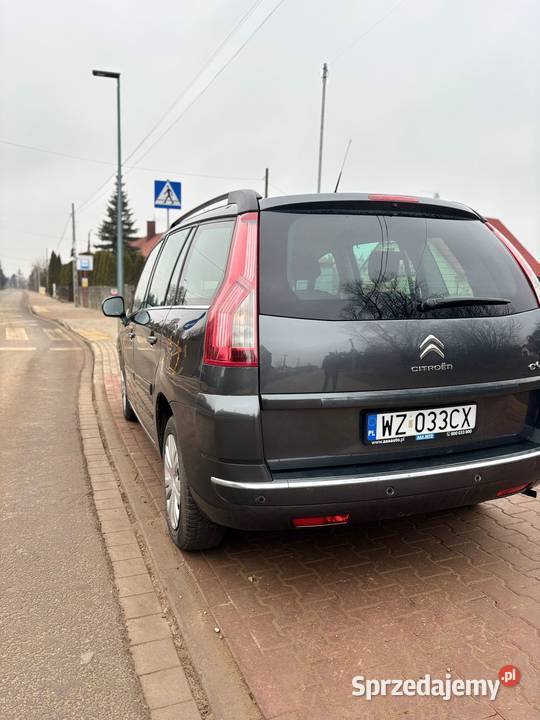 Citroen C4 Grand Picasso stb 7osobowy mazowieckie Dziekanów Nowy