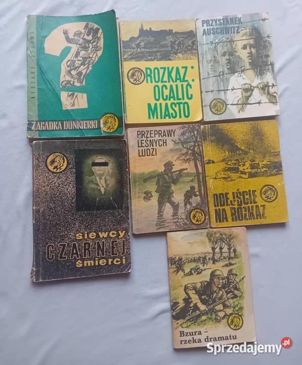 Zestaw 7 książeczek z serii Żółty Tygrys Lata Koźminek