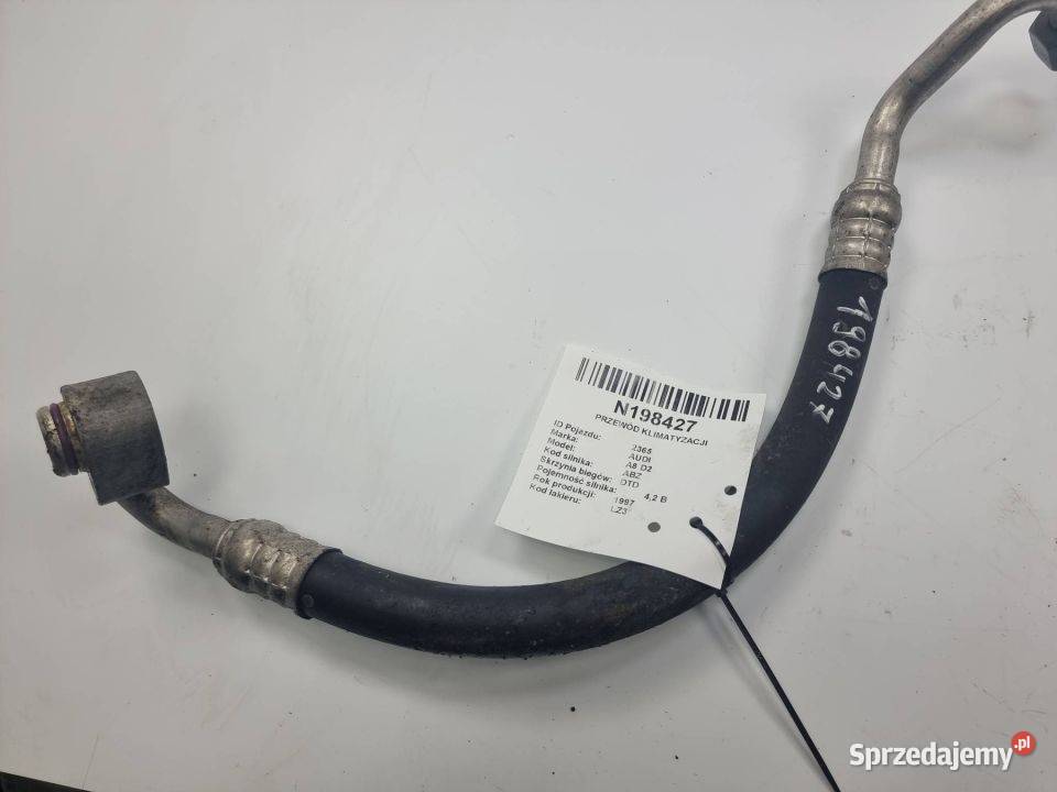 PRZEWÓD KLIMATYZACJI AUDI A8 D2 Lipno