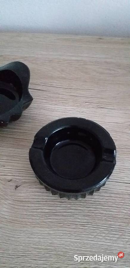 Hialitowe popielniczki prl Przedbórz