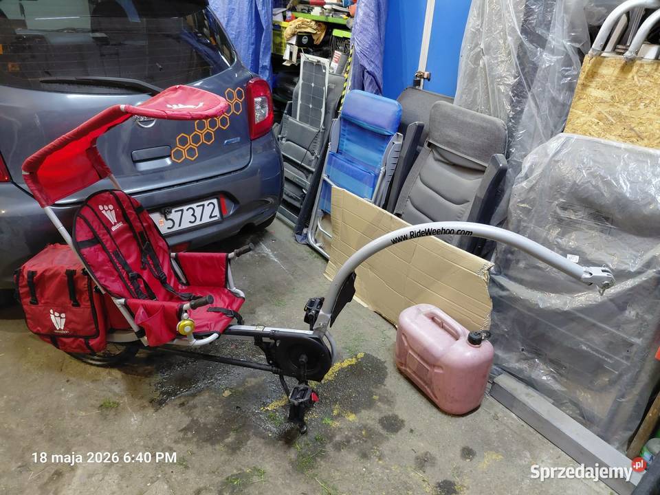 Przyczepka rowerowa weehoo 2 kpl mocowań tuleje
