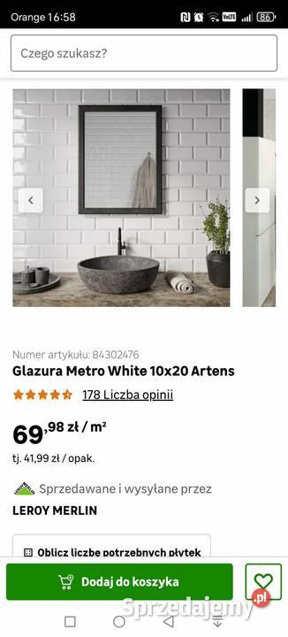 Sprzedam Kafelki Płytki ścienne łódzkie Pabianice