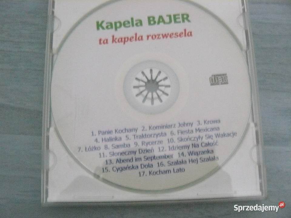 Kapela Bayer CD Płyta lubuskie Nowa Sól