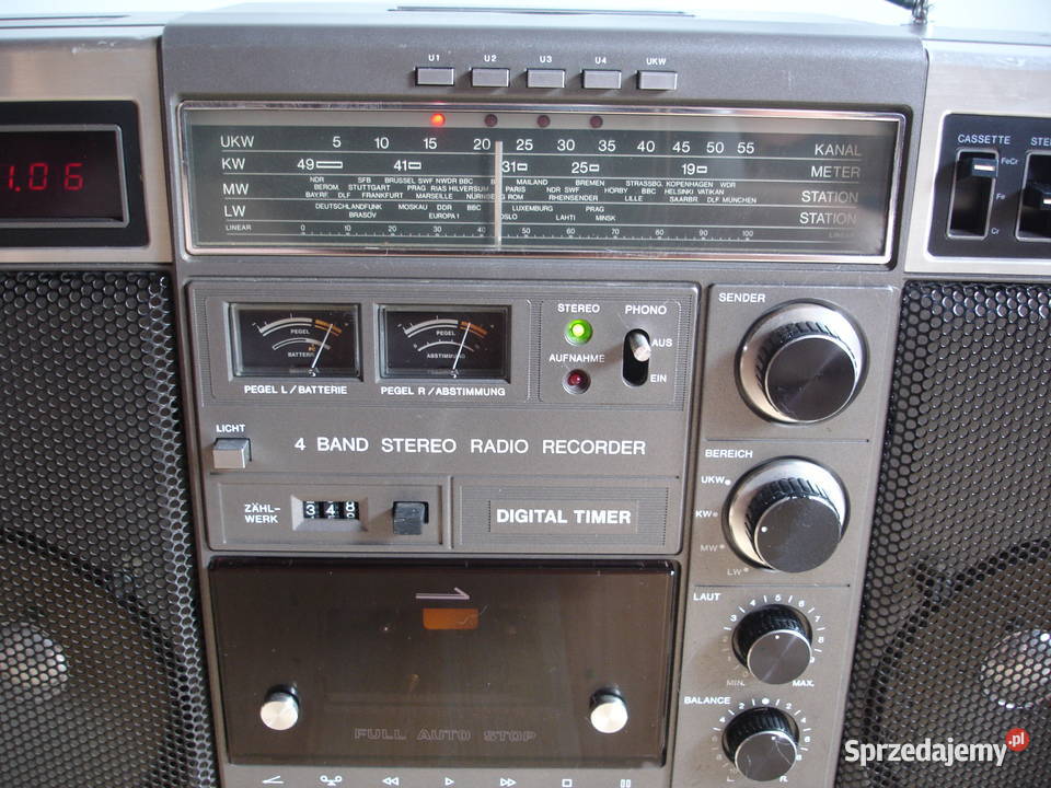 Radiomagnetofon UNIVERSUM SENATOR SUPER 8800 Radioodtwarzacze Zielona Góra