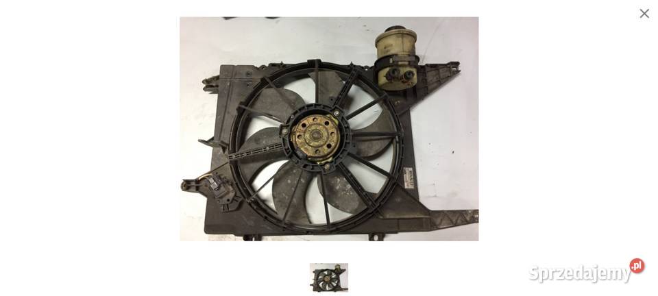 obudowa wentylator 8200065257 scenic 19dci Jelcz-Laskowice