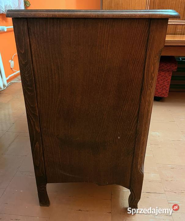 Stylowa komoda ze zdobieniami  44cm Dębno sprzedam