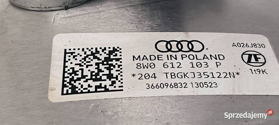 SERWO HAMULCOWE AUDI A4 B9 QUATTRO 8W0612103P Lipno