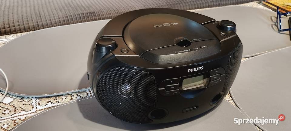 Boombox Philips USBCDRadio Stan Super Dźwięk Bas Radioodtwarzacze Wąbrzeźno