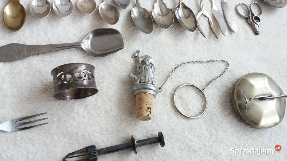 Stare Przedwojenne Sygnowane Sztućce Płońsk