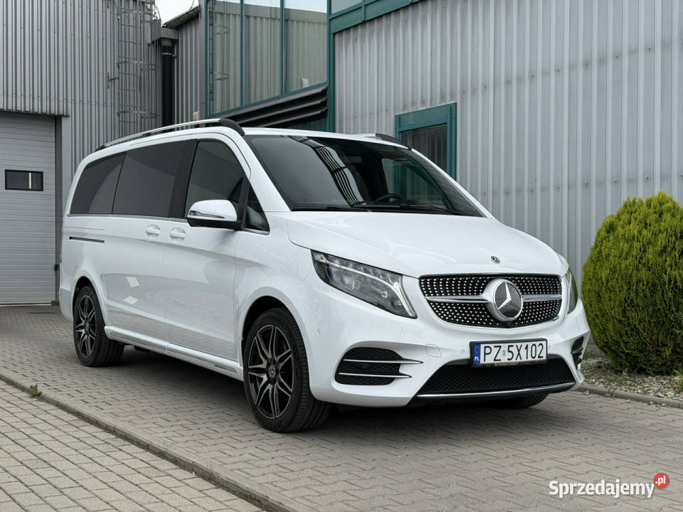 Mercedes V 300 4Matic Webasto Wentylowane fotele aluminiowe felgi Samochody osobowe Węgrzce
