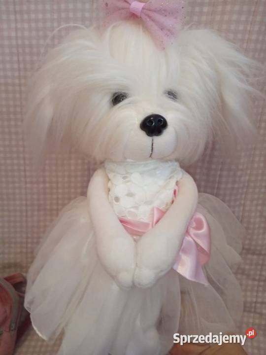 Lucky Doggy piesek przytulanka duży zestaw sprzedam