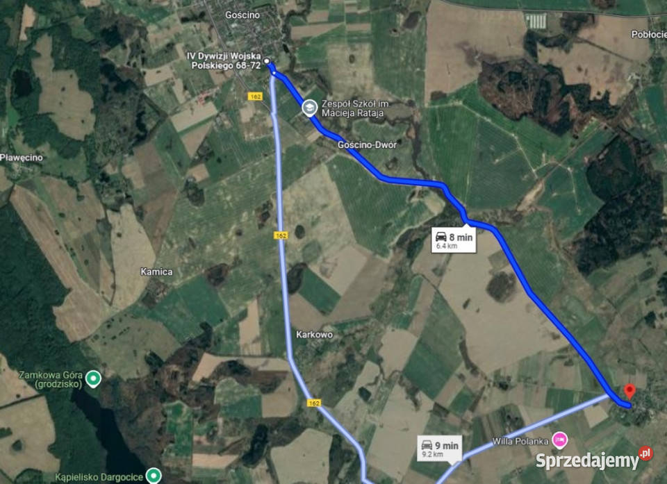 Działki budowlane z WZ na domy jednorodzinne Robuń