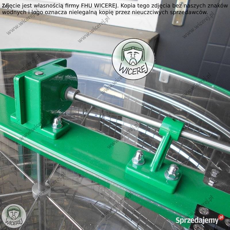 Miodarka RęcznoElektryczna 6 Ramkowa Nierdzewna Jaśliska