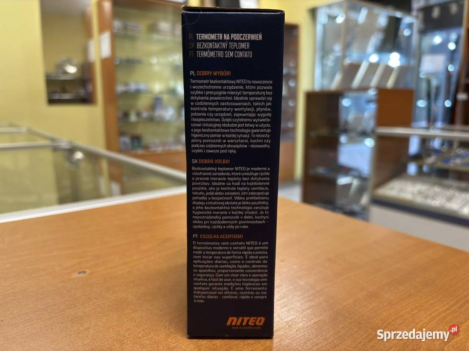 Termometr Bezkontaktowy NITEO NCT031325 Elbląg