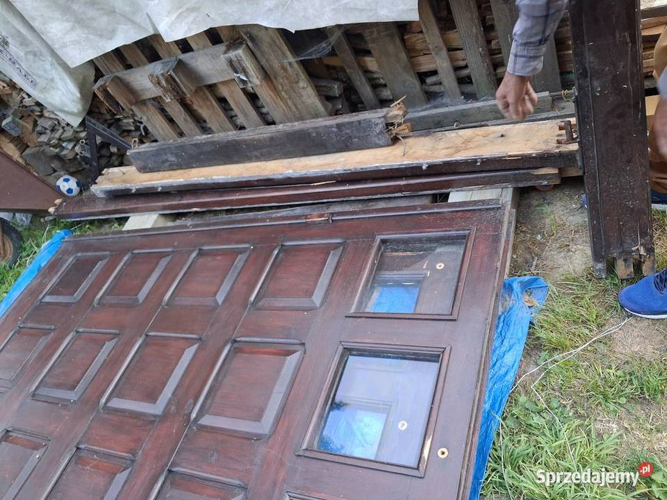 Drzwi garażowe dwuskrzydłowe Błażowa
