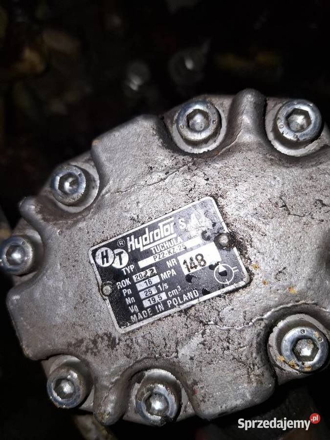 Pompa hydrauliki wózek rak suchedniow Układ hydrauliki