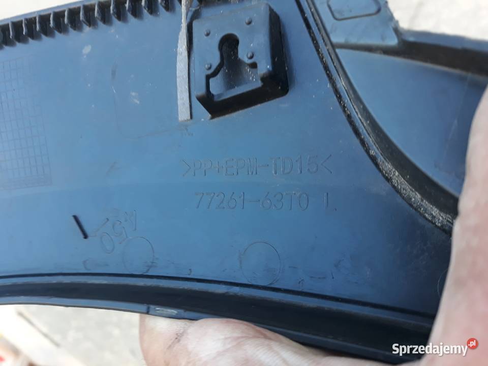 SUZUKI SX4 SCROSS LISTWA BŁOTNIKA LEWA TYŁ LEWY Międzychód sprzedam