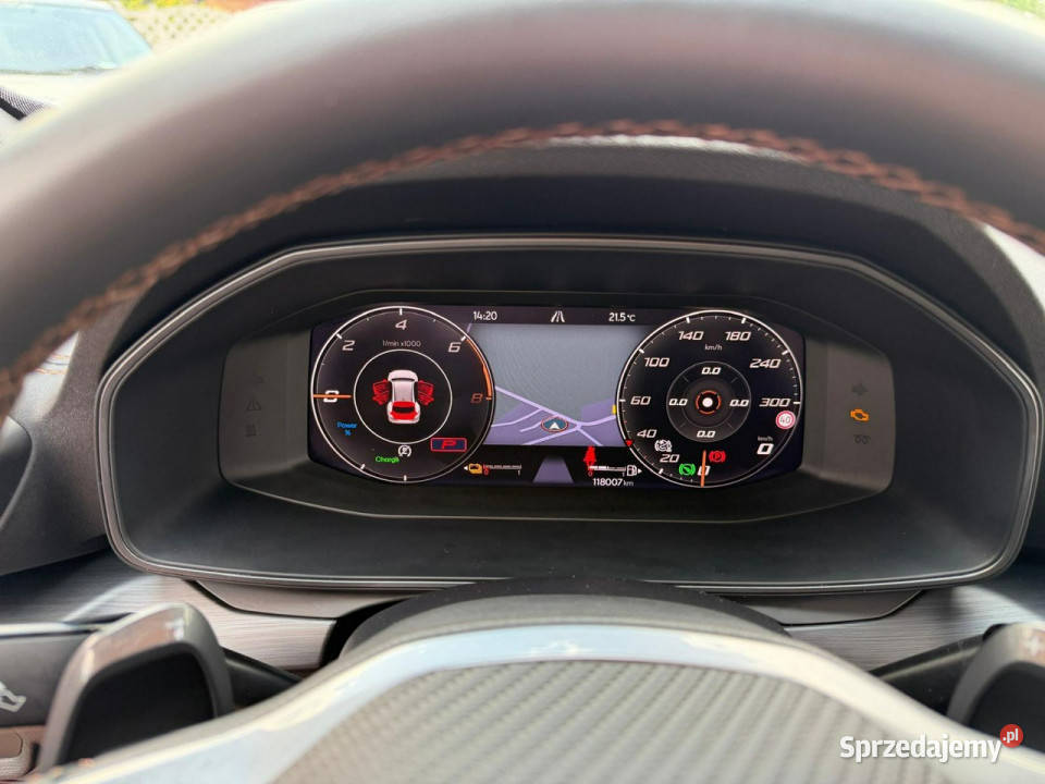 Cupra Formentor hybryda plugin VZ zarejestrowana światła przeciwmgielne wielkopolskie Zbąszyń