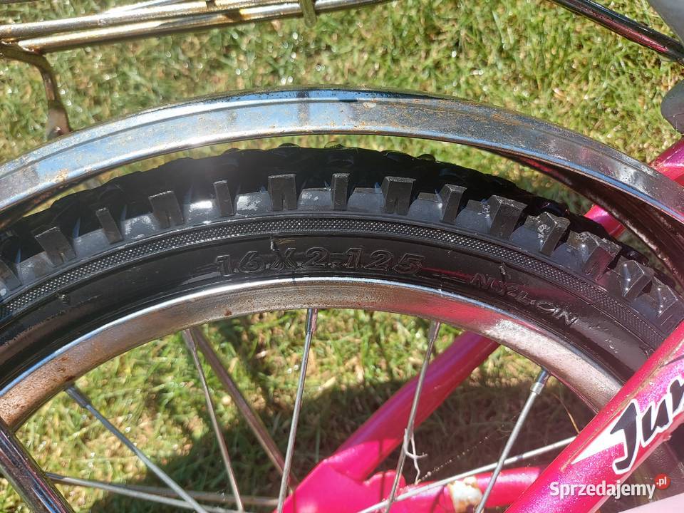 Rowerek dziewczynki kola 16 16"