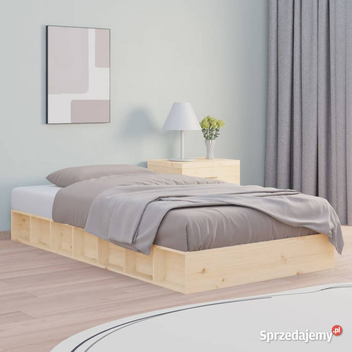 Rama łóżka lite drewno 75x190 WM820696