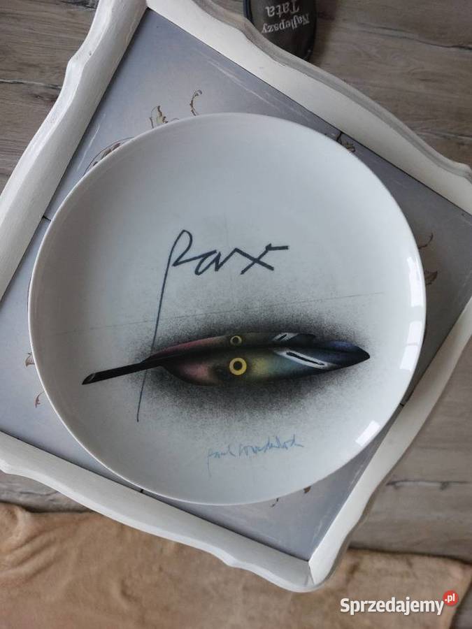 Porcelanowy talerz kolekcjonerski Rosenthal Wałbrzych