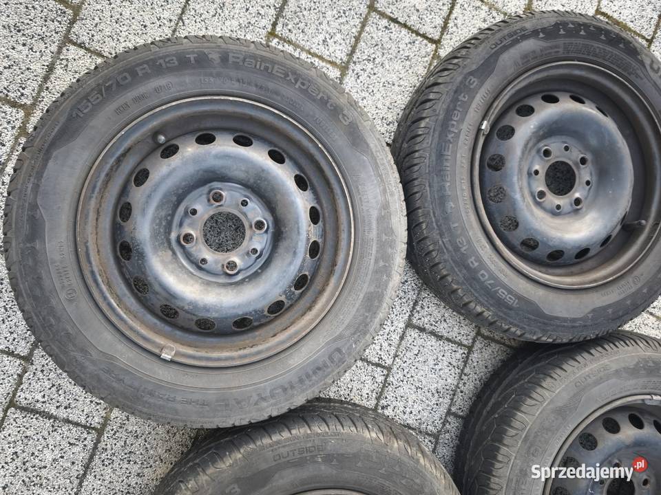 Komplet 4 kół letnich do Seicento śląskie Czerwionka-Leszczyny