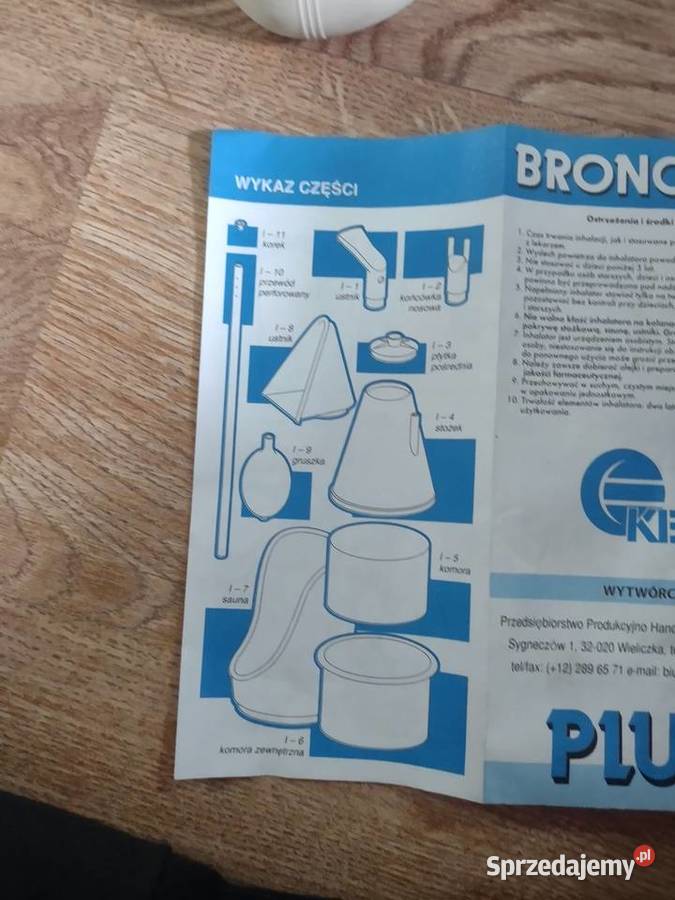 Inhalator domowy stary Sprzęt medyczny Sosnowiec