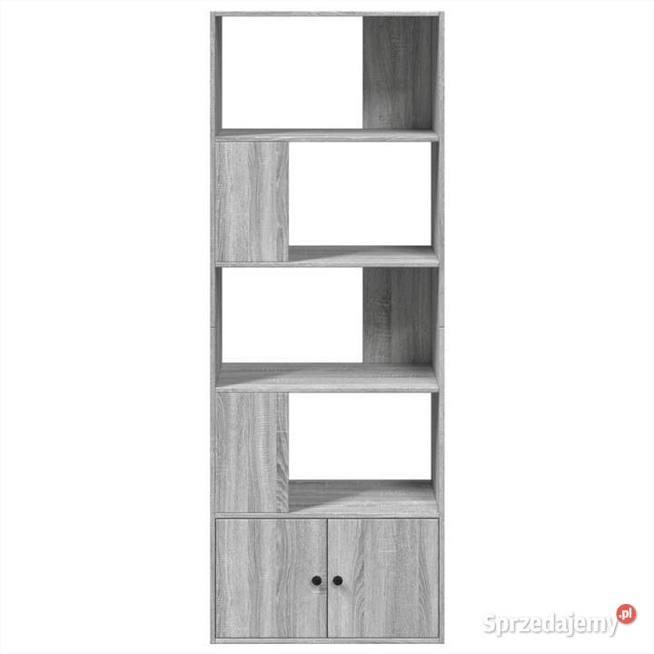 Regał szary dąb sonoma 70x36x189 materiał Warszawa sprzedam